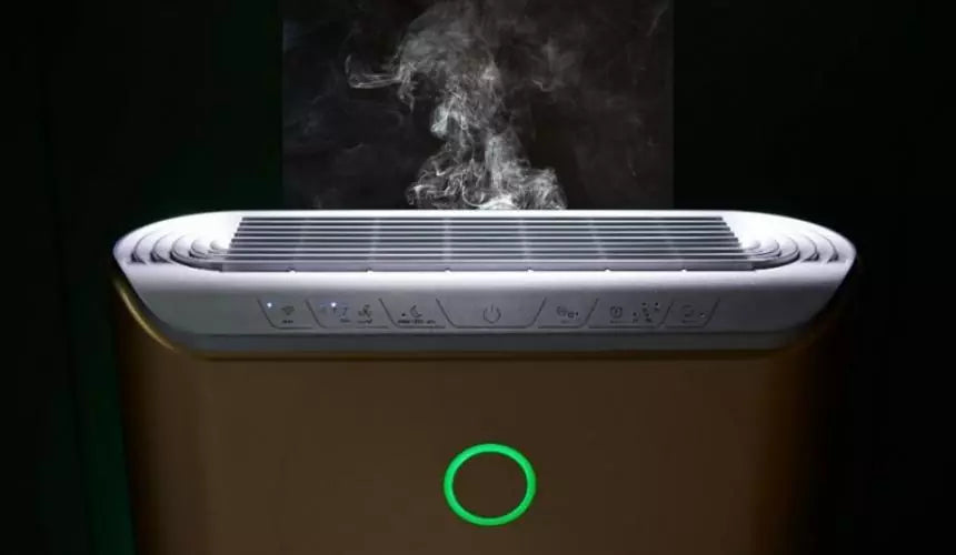 Air purifier for cigarette smoke? It works!
