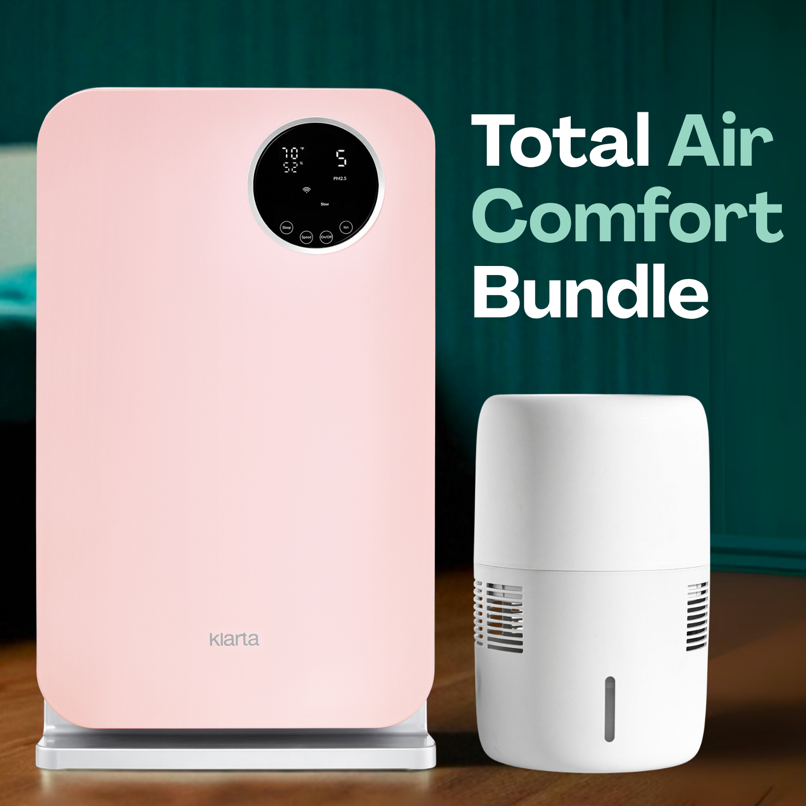 Total Air Comfort Bundle (Air Purifier and Humidifier Set)