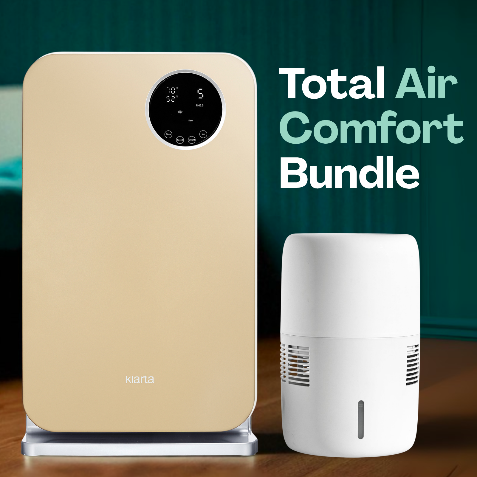 Total Air Comfort Bundle (Air Purifier and Humidifier Set)
