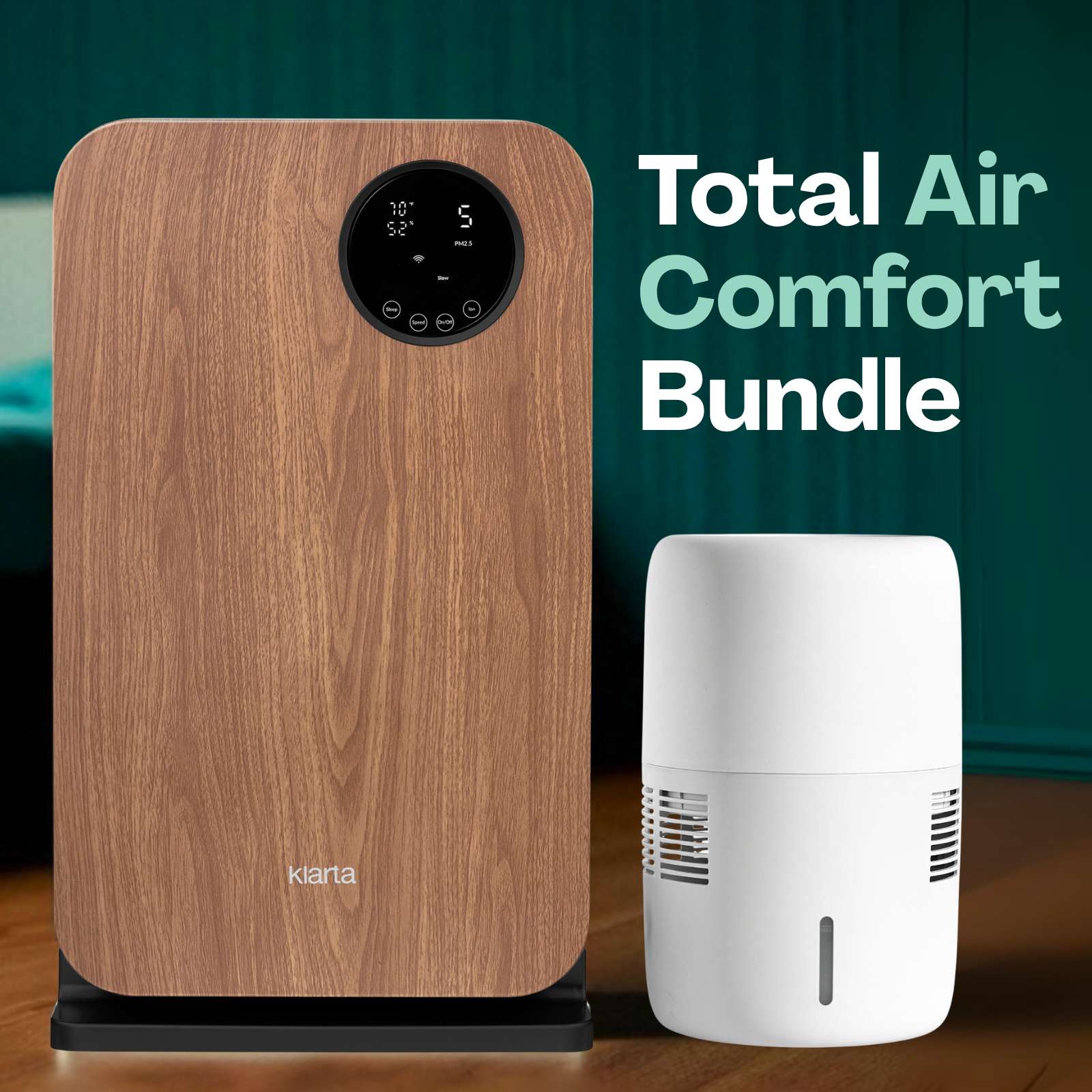 Total Air Comfort Bundle (Air Purifier and Humidifier Set)