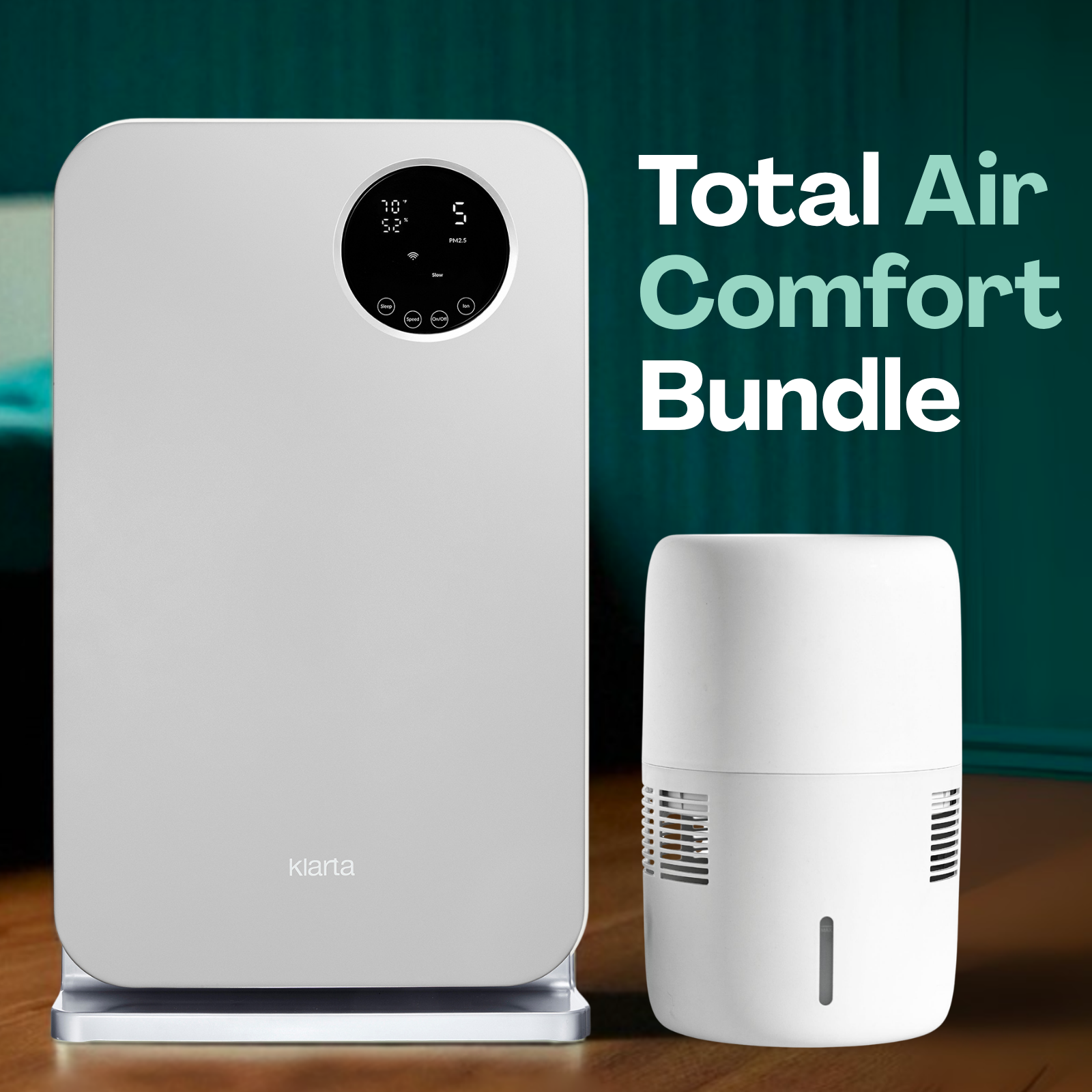 Total Air Comfort Bundle (Air Purifier and Humidifier Set)