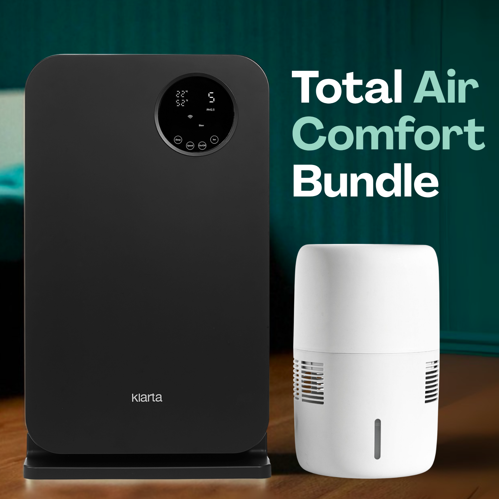 Total Air Comfort Bundle (Air Purifier and Humidifier Set)