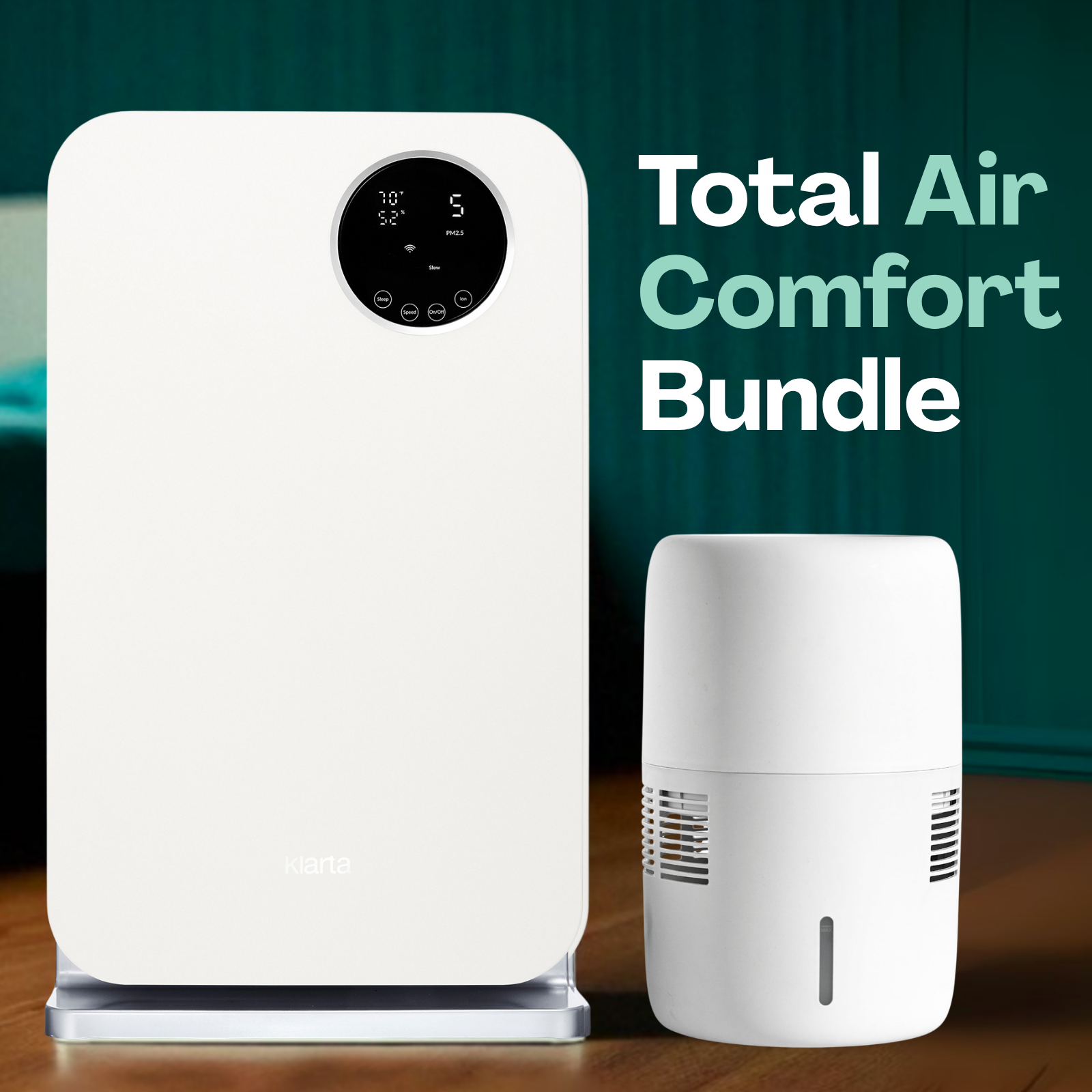 Total Air Comfort Bundle (Air Purifier and Humidifier Set)